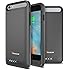 iPhone 6 / 6S Battery Case, Trianium Atomic Pro iPhone Portable Charger iPhone 6 / iPhone 6S (4.7 inch) Charging Case - 3200mAh Extended Battery Pack Juice Bank Cover[MFI Apple Certified] - [Black]