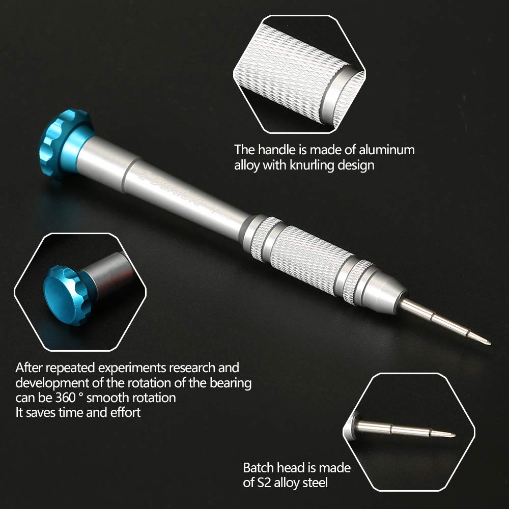 iPhone Screwdriver Set, Repair Tool Kit Tri-wing (Y) Screwdriver Pentalobe P2 & Philips PH000 for Apple iPhone 7 7Plus 6Plus 6S 6 SE iPod iTouch iWatch (3 in 1 Screwdriver)