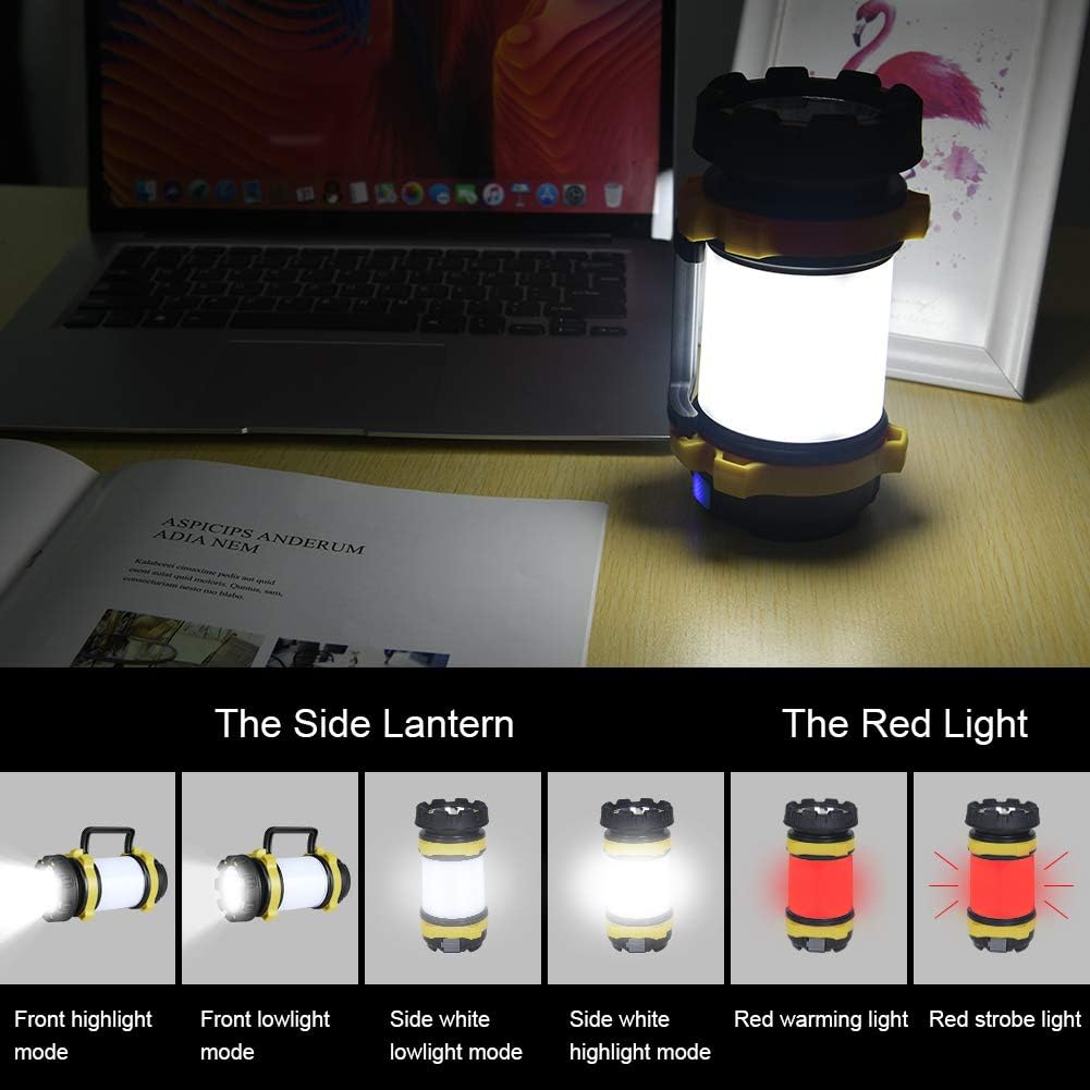 flintronic Rechargeable Camping Lantern, Superbright 1000 Lumen Camping Light - Image 3