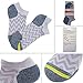 Gmark Running Bamboo Fiber Socks, Unisex Ultimate Dry Cushioned Low Cut Socks 1,3,5 Pairs