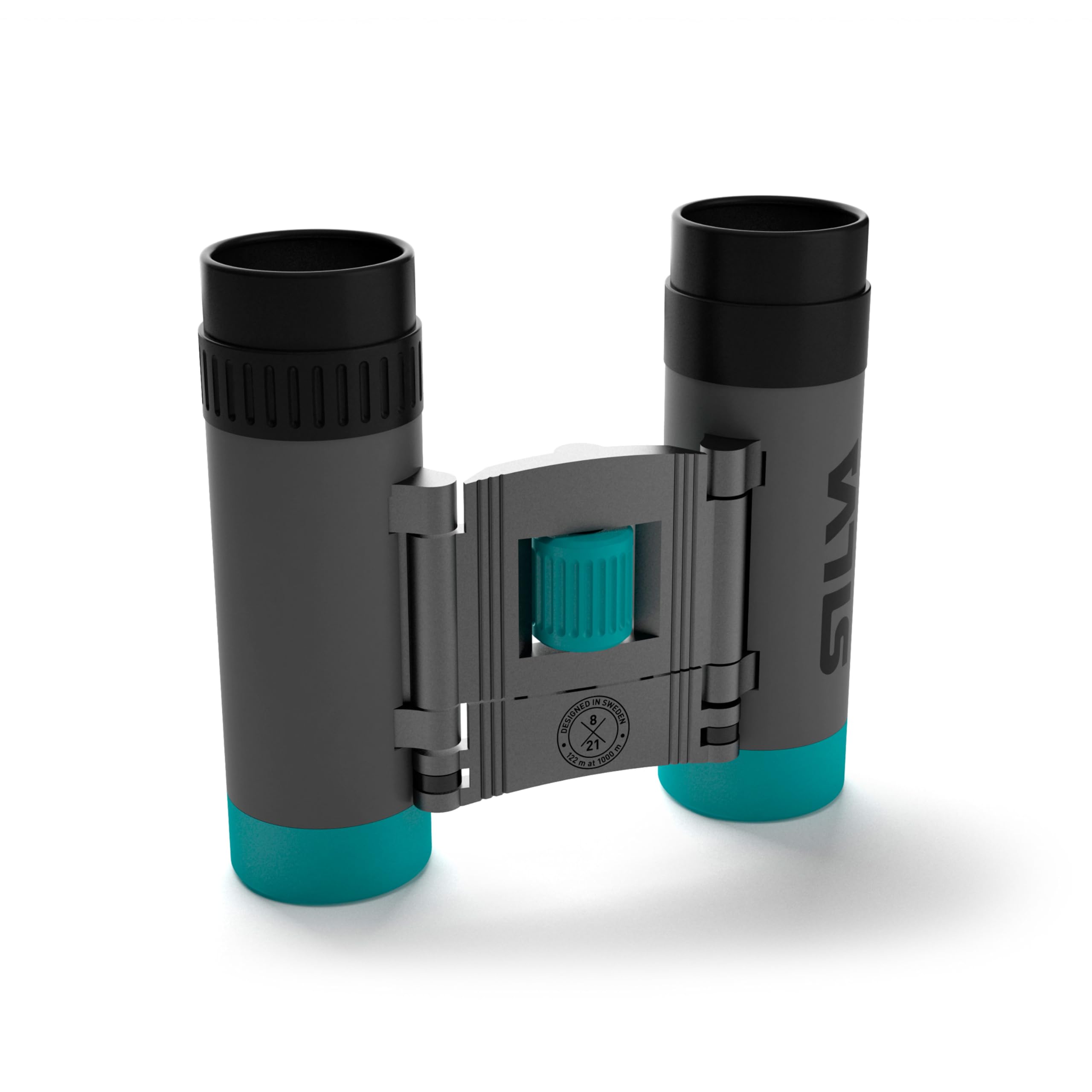 Silva Compact Binoculars for Adults - Pocket 8x - 8x21 - Foldable - Rain Proof & Lightweight Binoculars Compact for Outdoor activities such as Fishing, Hiking & Camping - With Case & Wrist Straps