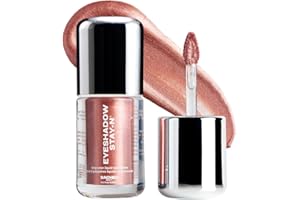 Sacheu Liquid Eyeshadow STAY-N Longwear Eye Makeup — Buildable Highly Pigmented & Blendable Eye Shadow Cream in Matte & Shimmer Finishes, Shu-ggah