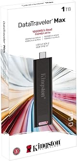 Kingston DataTraveler Max 1TB USB 3.2 Gen 2 Type-C 1000 MB/s Read 900 MB/s Write view 4