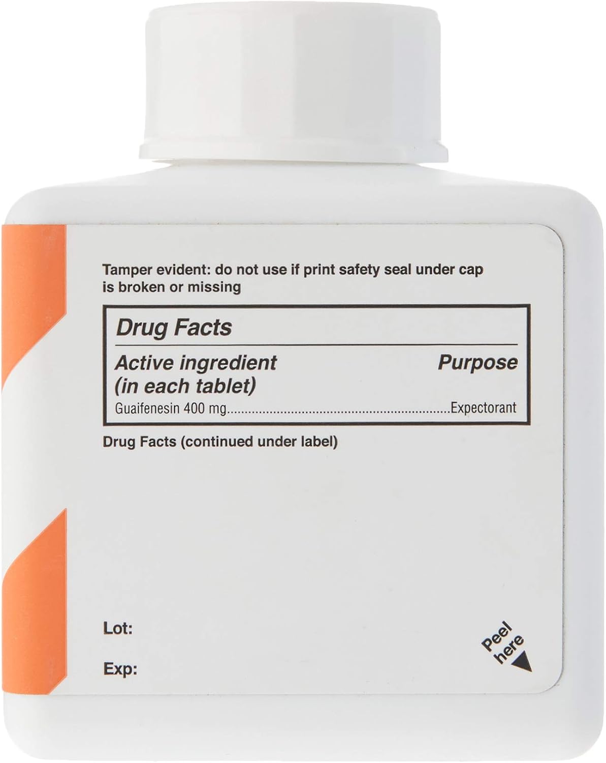 Cabinet Mucus Relief Caplets (Active Ingredients Guaifenesin 400mg) | Chest Congestion and Decongestant | Thins and Loosens Buildup | Fast Acting: Health & Personal Care