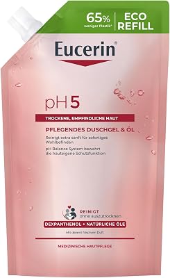 pH5 Pflegendes Duschgel und Öl, Seifenfreies Duschöl