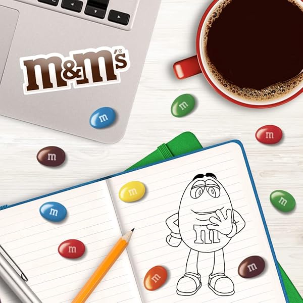 M&M’S PEANUT MILK CHOCOLATE CANDY, FULL SIZE, 1.74 OZ POUCH