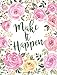 Make It Happen: Floral Notebook (Composition Book Journal) (8.5 x 11 Large)