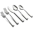 Cambridge Silversmiths Kingsland Mirror 20 Piece Flatware Set, Service for Four, silver