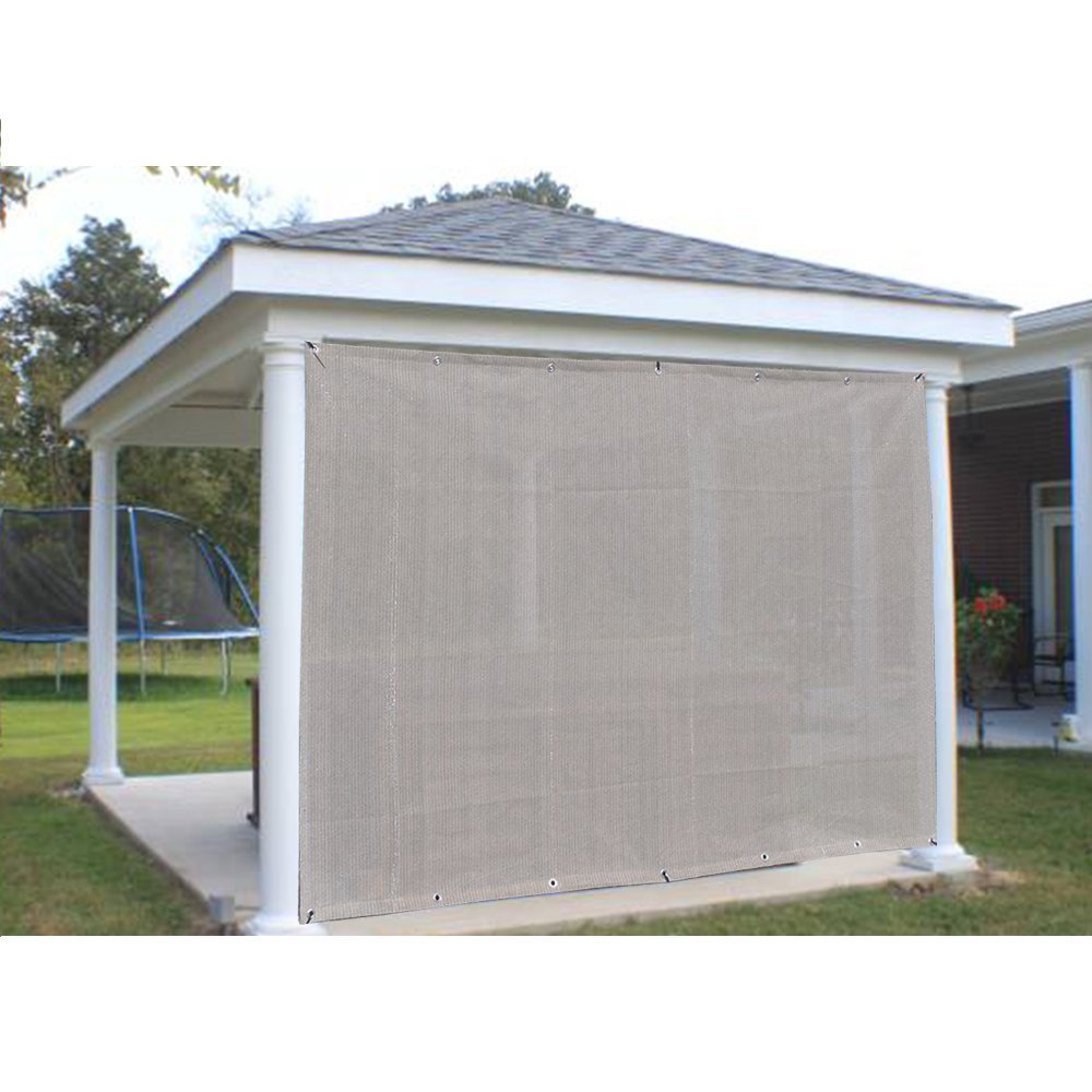 Amazoncom Alion Home Outdoor Sun Shade Privacy Panel With Grommets