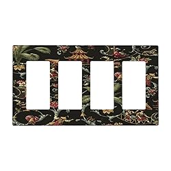 Rustic Grey Wooden Board Barn Door Green Leaves 4