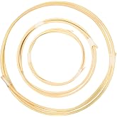 3 Pcs 6 ft Chair Caning Supplies 1/8" 3/16" 1/4" Round Reed Spline Rattan Repair Kit Supplies Basket Weaving Cane for DIY Chair Cane Webbing Wicker Weaving Furniture Making