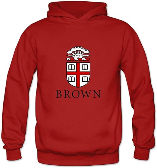 Women'S Brown University 1 Hoodies Sweatshirt : Amazon.co.uk: Clothing