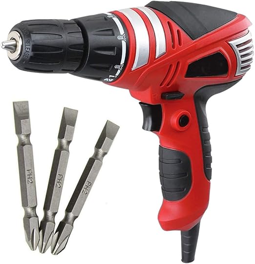 MLD corded electric impact Screwdriver gun Cum Drill reverse drive chuck 10 mm with free PH2