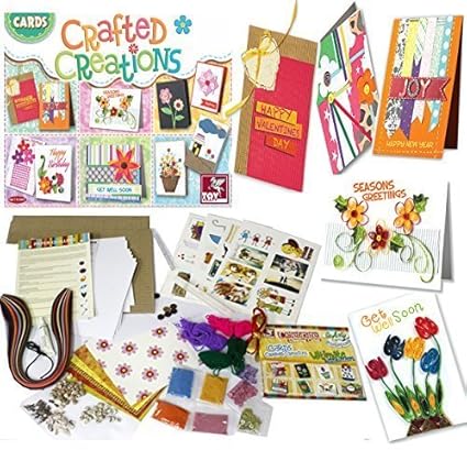 DIY scrapbooking Karte machen Kunst & Basteln Set Geburtstag Weihnachten erhalte Brunen Geschenk Ideen
