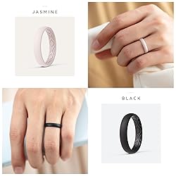 ThunderFit Women Breathable Silicone Promise Rings