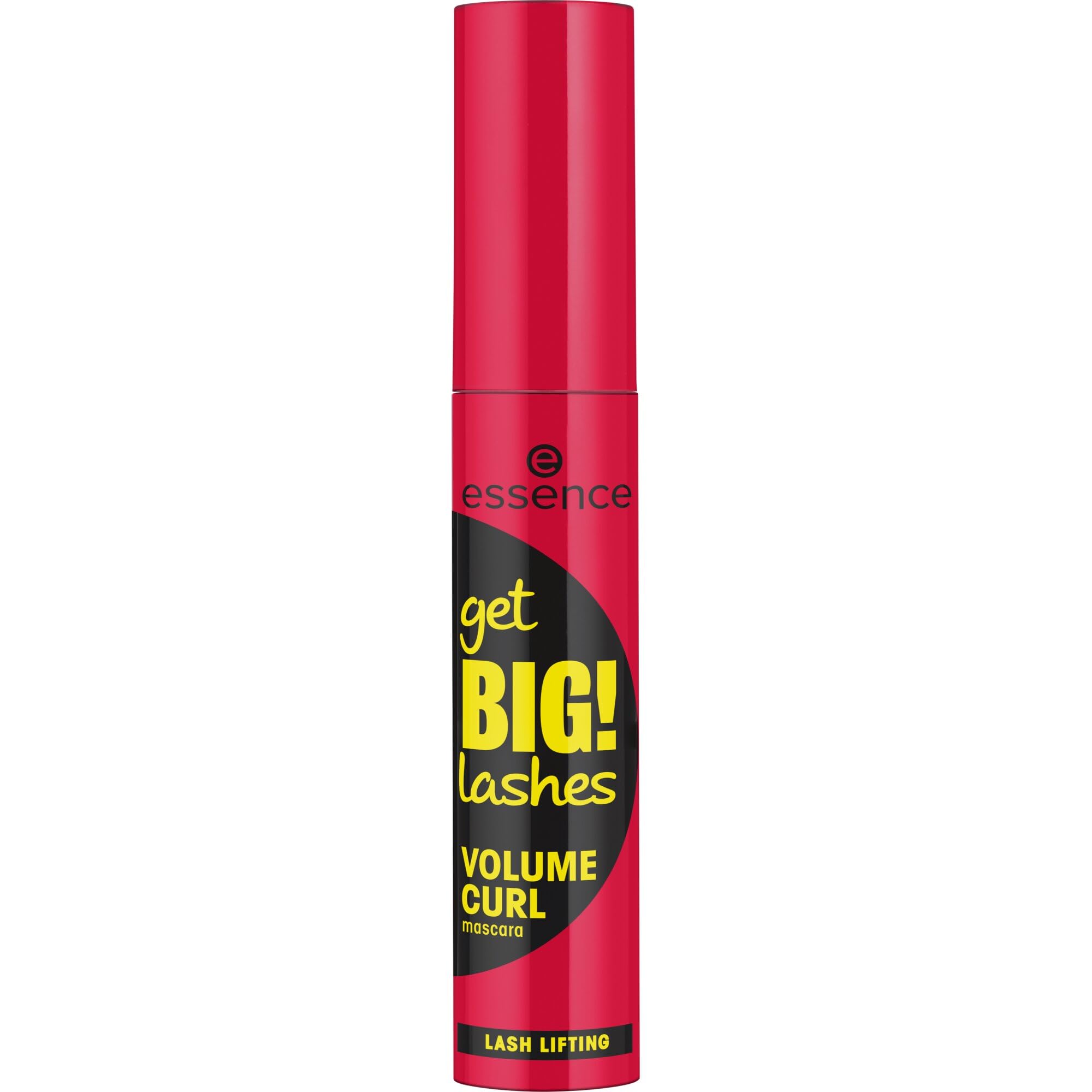 essence get BIG! Lashes Volume Curl Mascara, Mascara, Eyelash Lifting, Black, Swinging, Defining, Extensive, Volume-Burning, Vegan, Fragrance-Free (12 ml)
