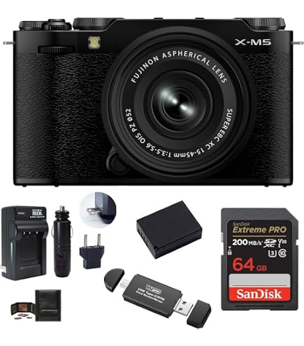 Amazon.com : Fujifilm X-M5 Mirrorless Digital Camera with Fuji XC
