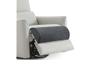 TANYOO Leg Pillow for Recliner Soft and Supportive Half Moon Bolster Pillow High Resilience Foam Fillings Foot Pillow Adjust to Most Couches Recliners Chairs,Washable Cover