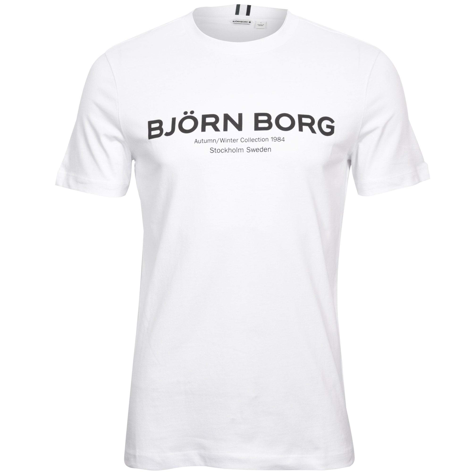 Bjorn Borg Retro Logo Men's T-Shirt, White