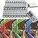 EAGWELL Storefront Light 20 Ft RGB Store Front Lights 40 Pieces Module LED Lights,2 Set 5050 SMD 120 LED Module Window Strip Light for Letter Advertising Signs