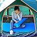 Koolsen Self-inflating sleeping pad for camping backpacking fishing and climbing,Lightweight Camping pad with pillow Blue