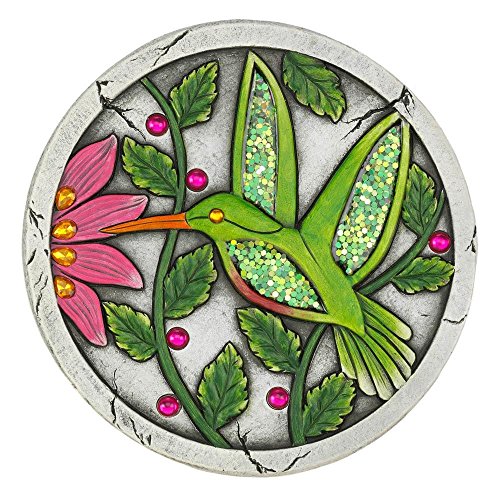 Tom & Co. GREEN HUMMINGBIRD GARDEN STEPPING STONE