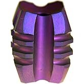 Knife Lanyard, Necklace Pendant, Charms, Knife Pendant, Titanium TC4 Tower Shape Beads for EDC 550 Paracord DIY Accessories, MGT (Purple)