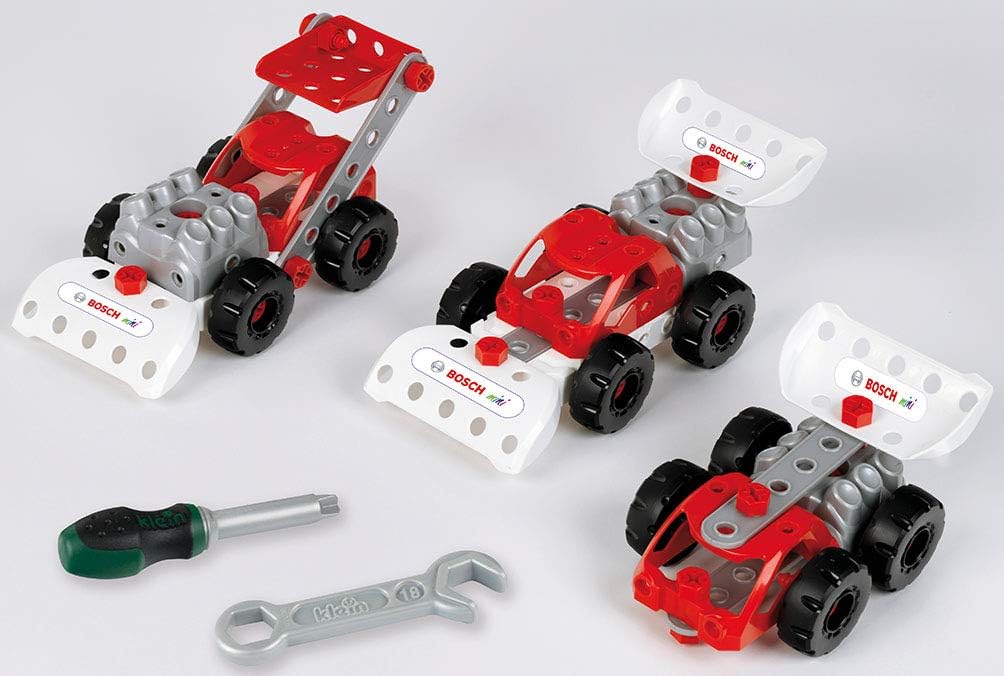 Theo Klein 8793 - Bosch 3 In 1 Racing Team Construction Set, Multicolour, Multicolor, 1:64 - Image 4