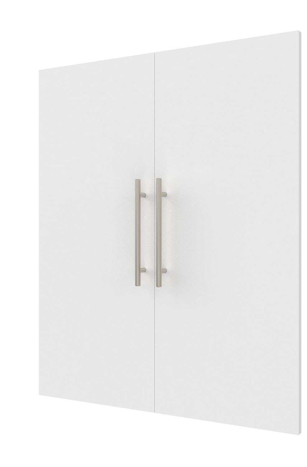 25 pair stackable shoe rack closetmaid on Amazon Com Closetmaid 48755 Suitesymphony Modern 25 Inch Door Pair Pure White Home Kitchen