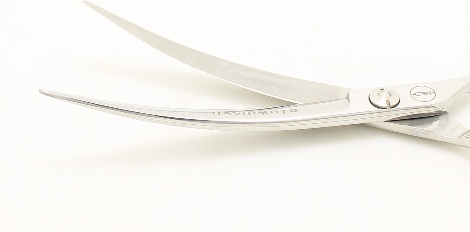 HASHIMOTO Dog Grooming Scissors, Curved Scissors for Dog Grooming 6.5 inch, 30 Degree of Curved Blade,Light Weight - Image 4