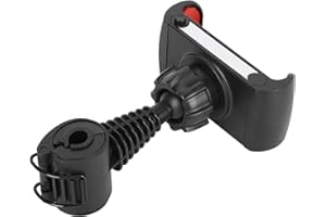 Jauarta Golf Club Phone Holder, Adjustable Mobile Phone Clip Stand with 360 Degree Rotation, for Golf Swing Recording and Pos