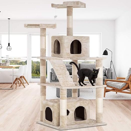 a cat tower