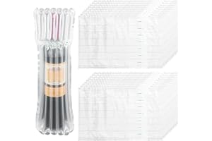 SANKOLY 18 Pcs Wine Bottle Travel Protecto Bag, Inflatable Glass Bottle Cushion Bubble Wrap(Excluding Pump), Safety Shipping Wine/Drink