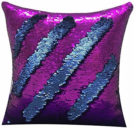 Gaobei Reversible Sequins Mermaid Pillow Cases Magic Mermaid Sequins Pillow Cushion Cover