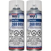 Spraymax 3680058 1K Acrylic High Gloss Clear Coat Aerosol 2PK