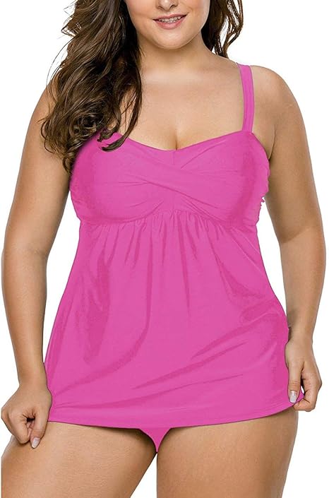 amazon plus size swim dresses