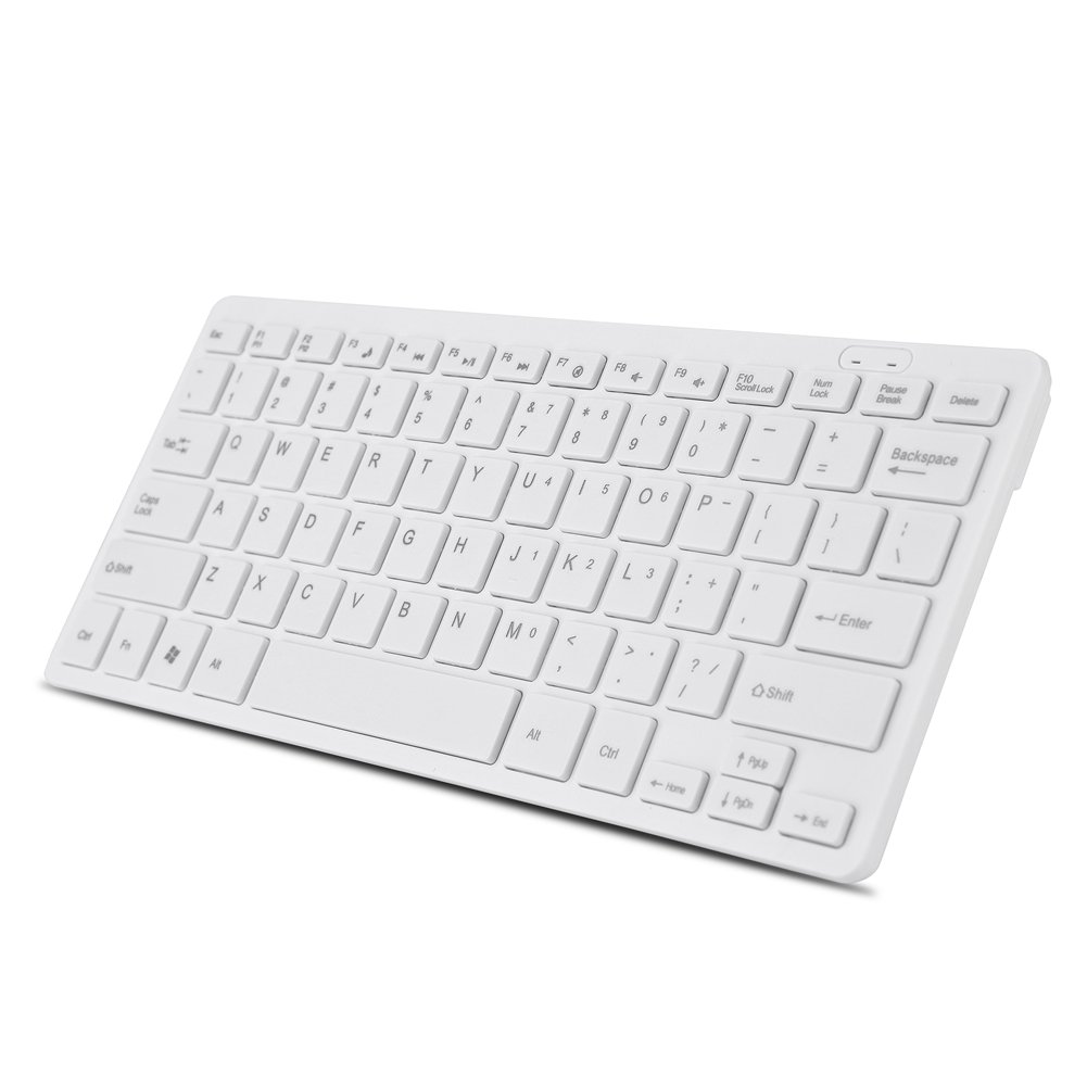 Riuty Keyboard Qwerty Us, Wired, Mini, Compact, USB, Plug and Play, Pro/Air, PC Desktops L
