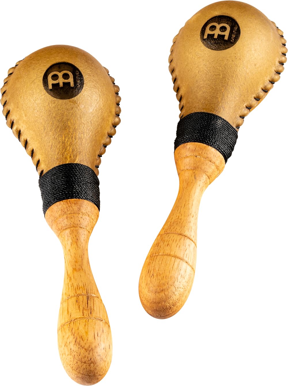 Meinl Percussion Rawhide Maracas Shaker - 2 Mini Musical Instruments with warm Sound - Rawhide, Wood (MSM2)