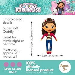 Franco DreamWorks Gabby's Dollhouse Kids Bedding