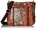 Sakroots Artist Circle Mini Fold Over Crossbody Bag