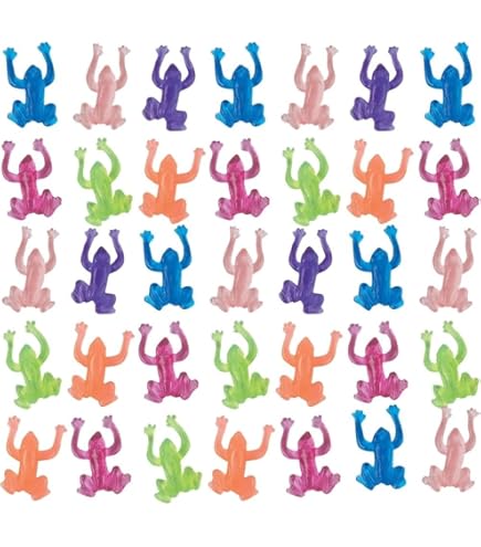 Set De 20 Ranas Saltarinas OHREN, Juguetes De Presión Para Dedos, Ideales Para Relleno De Bolsas De Cumpleaños Y Fiestas Infantiles, Colores Surtidos