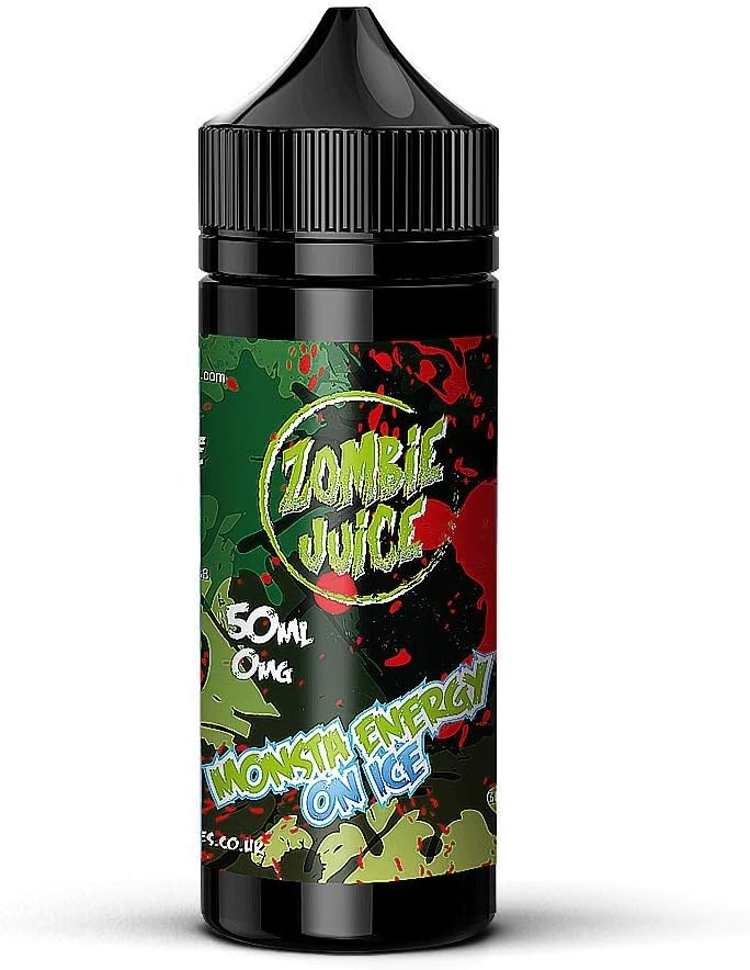 Zombie Juice E-Liquid 3 x 100ml (300ml) Monsta Drink e Liquid | Strong E-Liquid Flavour Made from Premium UK Vape Ingredients | Vape Juice for Electronic Cigarette, E Shisha or Sub Ohm Tanks