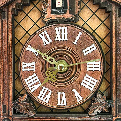 Forart Wall Cuckoo Clocks Black Forest Wooden Cuckoo Clock. Black Forest Hand-Carved Cuckoo Clock House Home Decor. Excellent Gift.