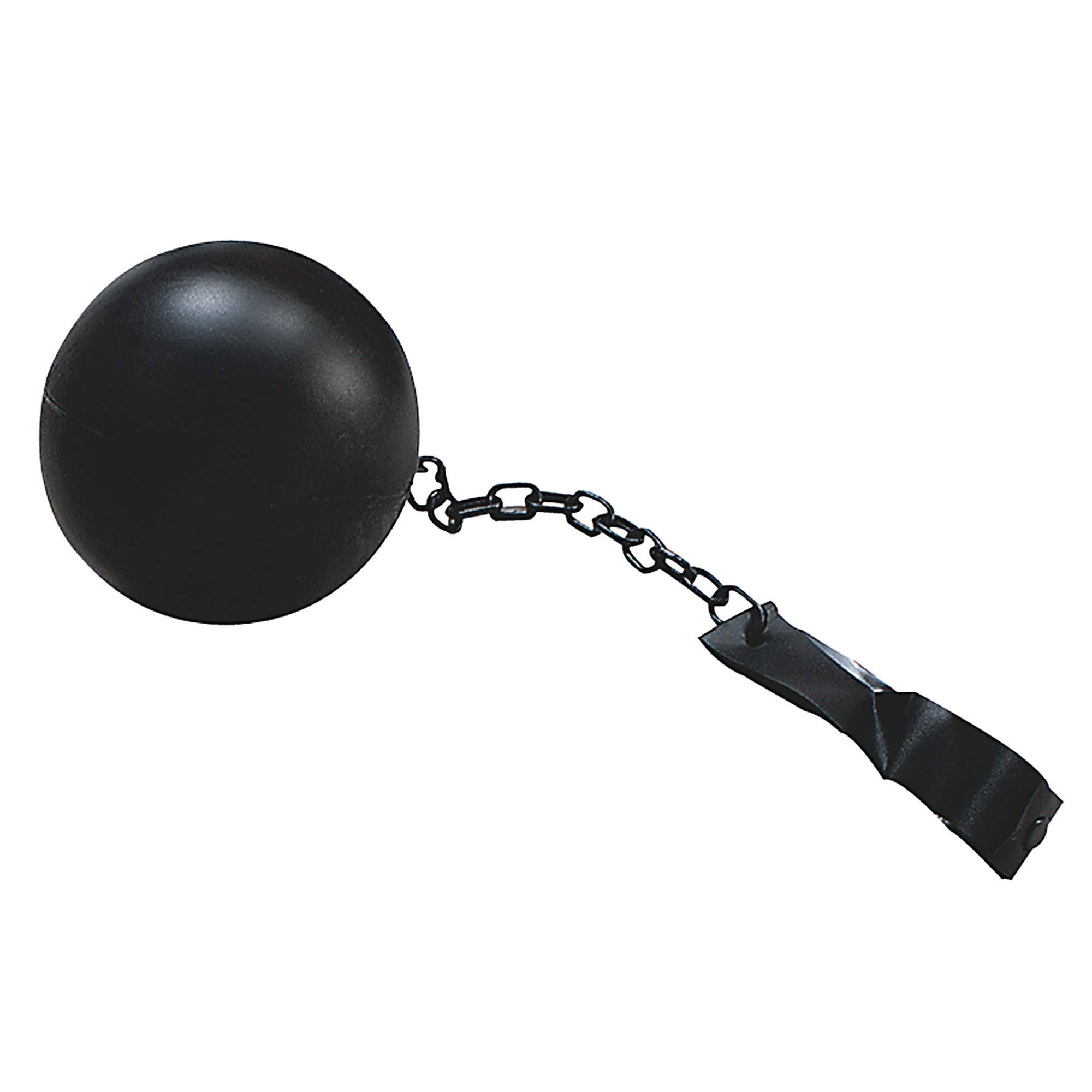 Bristol Novelty BA007 Ball and Chain, Unisex-Adult, One Size,Black Halloween