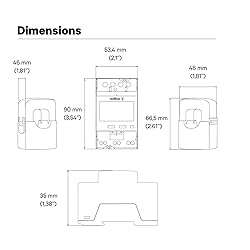 Wallbox Power Meter - Smart Home Clamp, 2-Phase up