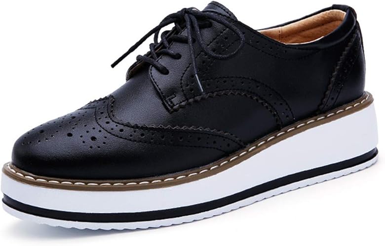 womens oxford platform shoes