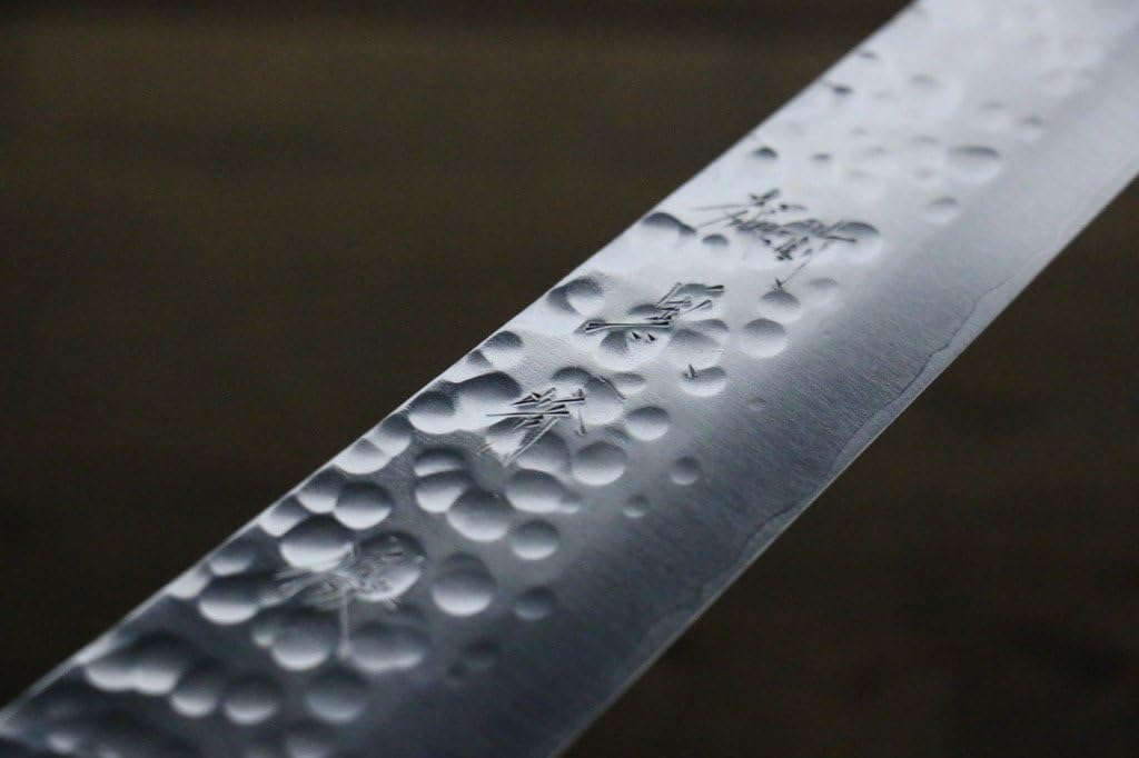 YU KUROSAKI R2/SG2 STEEL HAMMERED JAPANESE CHEF’S SUJIHIKI KNIFE 270MM