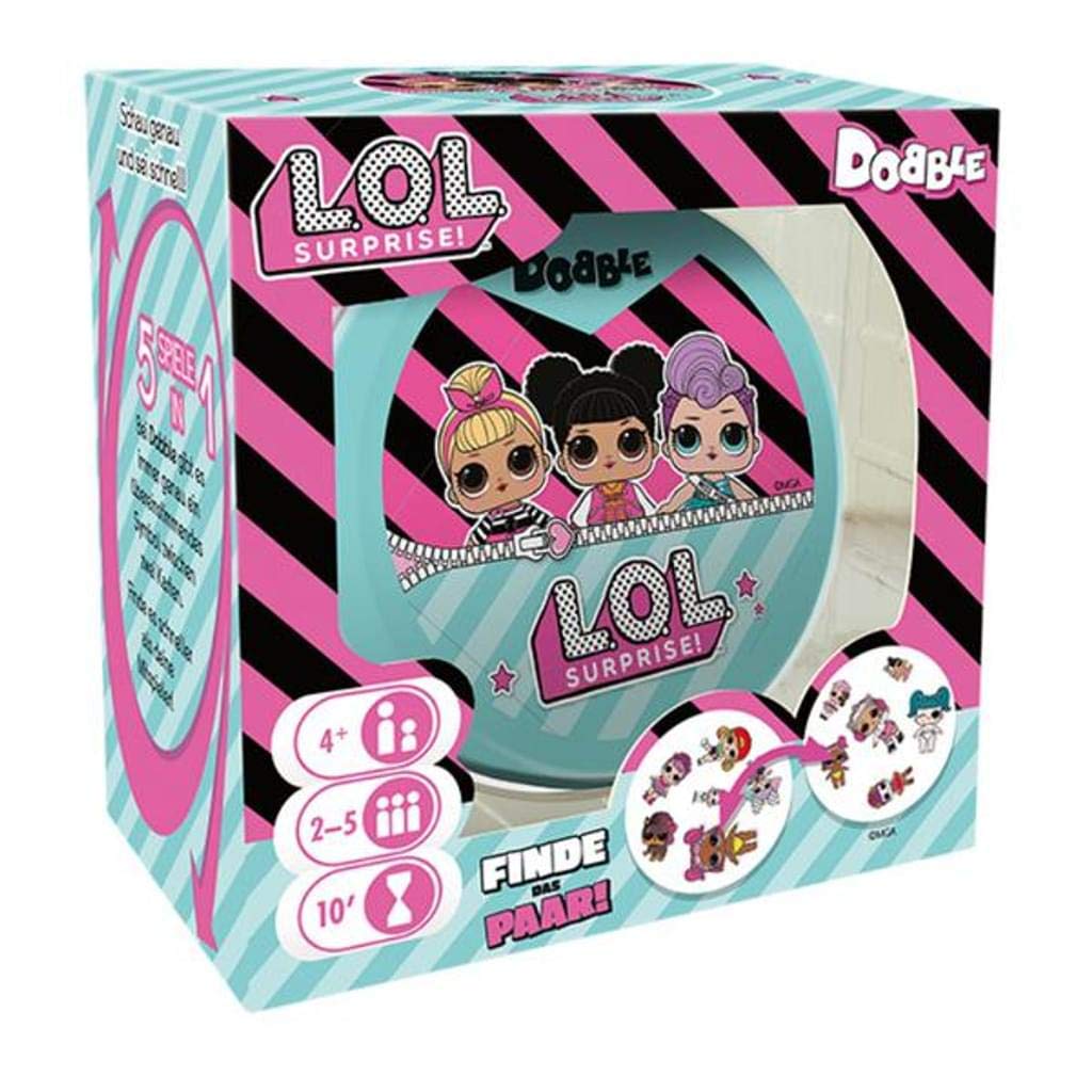 Asmodee Dobble L.O.L. Surprise! Family Game, Reaction Game, German — image 1