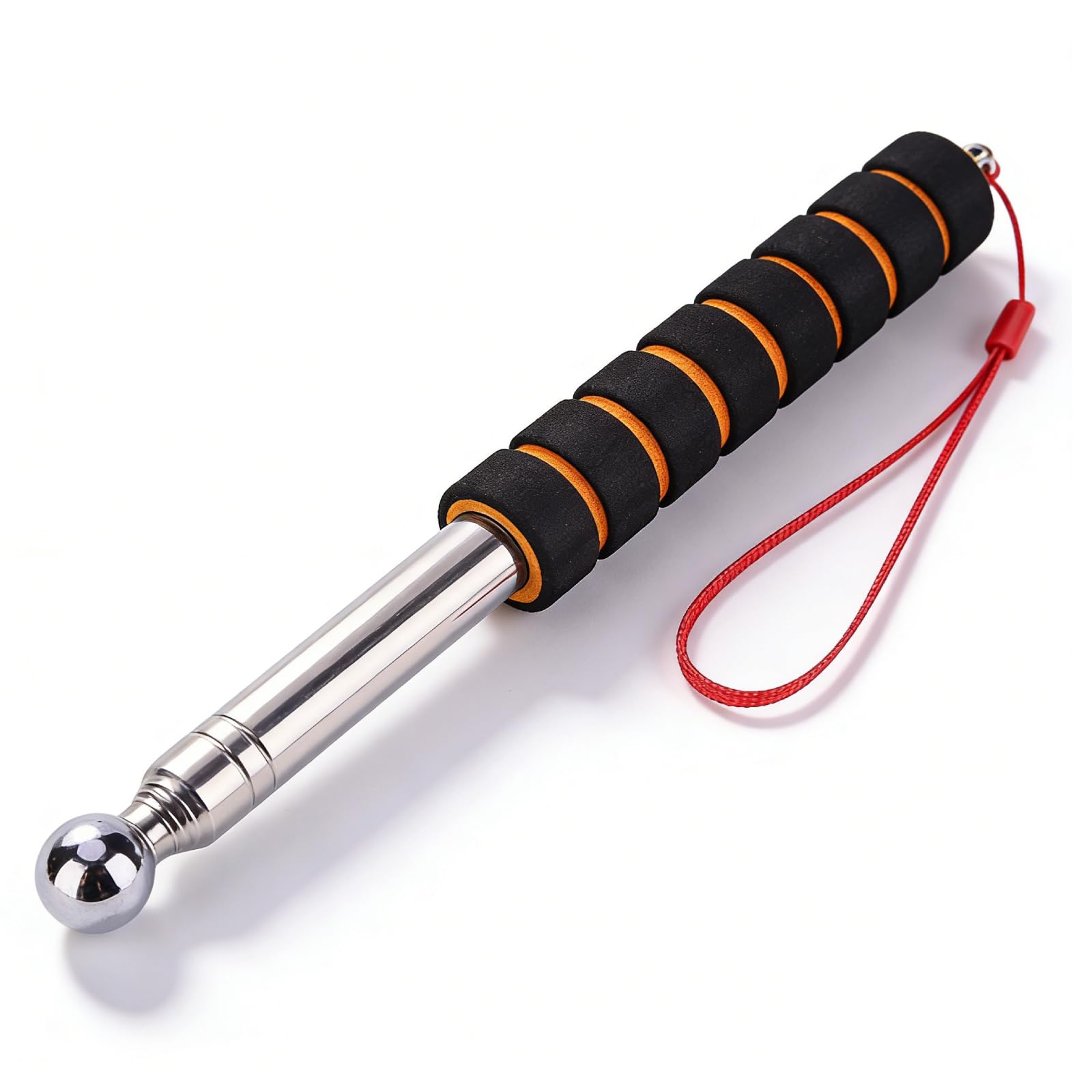 Nimomo Home Inspection Hammer, 130cm Ceiling Wall Tile Hollow Inspection Hammer Telescopic Hollowing Drum Hammer Hollowing Sound Detection Hammer Shockproof Empty Drum Installation Hammer