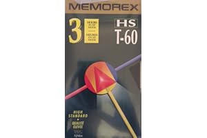 Memorex HS T-60 3 Hour VHS Tape